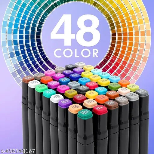 Alcohol Markers 48 Colors Marker