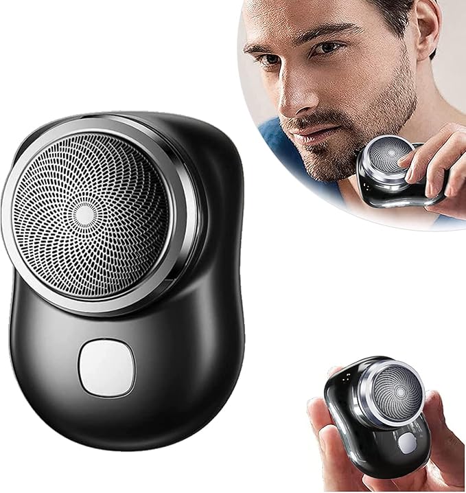 Portable Electric Shaver, 2025 New Upgrade Mini Electric Razor Shavers for Men